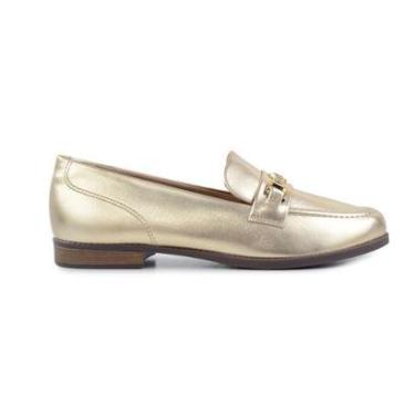 Imagem de Mocassim Feminino Anacapri Dourado - C30449-Feminino