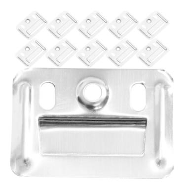 Imagem de HOMSFOU 200 peças de grampo de painel de parede integrado grampos de móveis peça de fixação