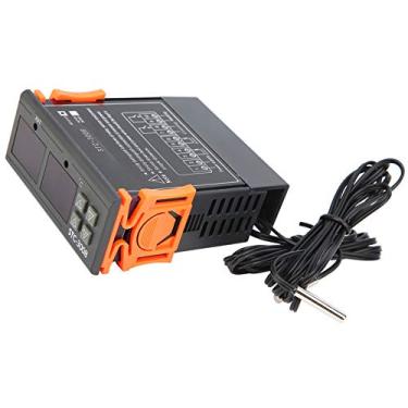 Imagem de STC-3008 Sensor de Sonda Duplo Com Display Duplo Controlador de Termostato de Temperatura Digital, Display Digital Duplo Transparente, Precisão de ± 1 ° C, para Vários (12V)