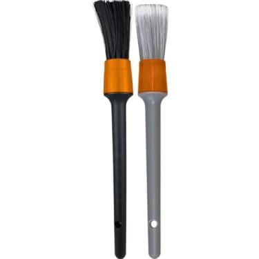 Imagem de Kit de Pincéis para Detalhamento Automotivo Interno e Externo Lavagem e Limpeza Inteligente (NUMERO 14)