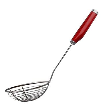 Imagem de Escumadeira Fritura KitchenAid Aramada Aço Inox 13 cm Diâmetro