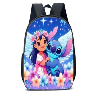 Imagem de MOCHILA ESCOLA INFANTIL JUVENIL ANIME MOANA E LILO-Unissex