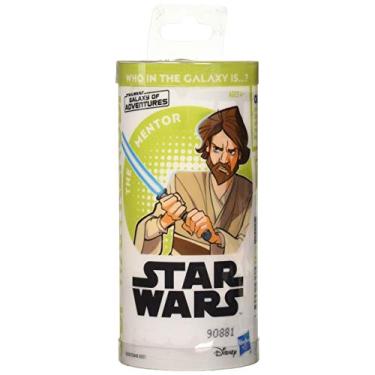 Imagem de STAR WARS Ação Figura Obi-Wan Kenobi, Marrom, 2.5" x 2.5" x 5.5" (630509831586)