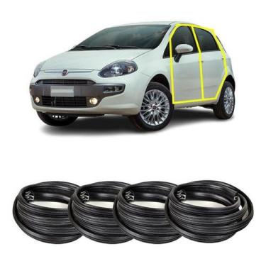 Imagem de Jogo Borracha Vedação Porta 4 Portas Punto Idea Linea - Disk Bor