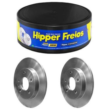 Imagem de Par Disco Freio Audi TT 1.8 99 a 2006 Traseiro Sólido Hipper Freios