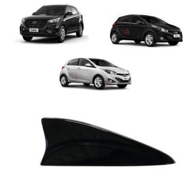 Imagem de Antena Shark Tubarão Amplificada Hyundai Creta i30 iX35 Tucson HB20 Or
