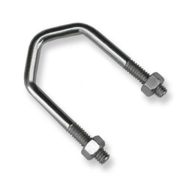 Imagem de Presilha "V" bitrem 40mm - fixação corrente tampa da carreta - Zanbor