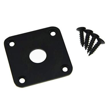 Imagem de Dopro Placa de metal preta com base plana quadrada para Gibson LP Les Paul