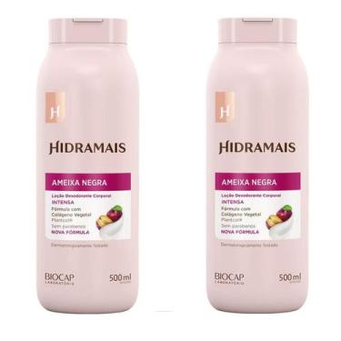 Imagem de kit 2 Creme Loção Corporal Hidramais Ameixa Negra 500ml