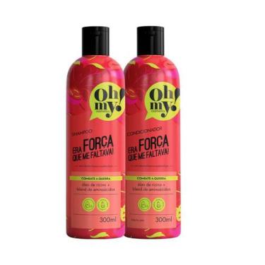 Imagem de Kit Shampoo e Condicionador  Era a Força Que Me Faltava! Oh My! - 300m
