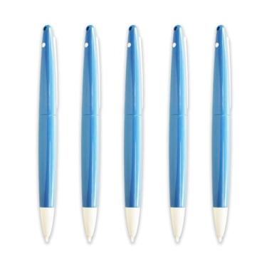 Imagem de PEGLY Caneta Universal Touch Stylus Big Pen para Nintendo DSi XL LL Azul e Branco Pacote com 5 Peças