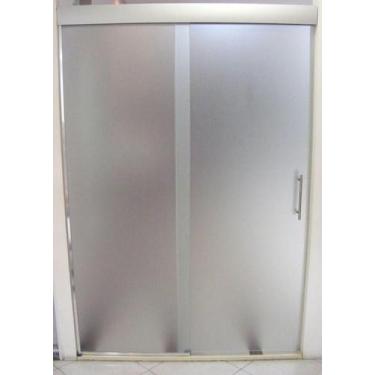 Imagem de Vinil Adesivo Jateado Autocolante Porta Blindex Box Banheiro Janela Vi