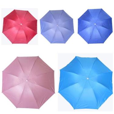 Imagem de Guarda Chuva Adulto Sombrinha Proteção  Resistente Médio Pratico