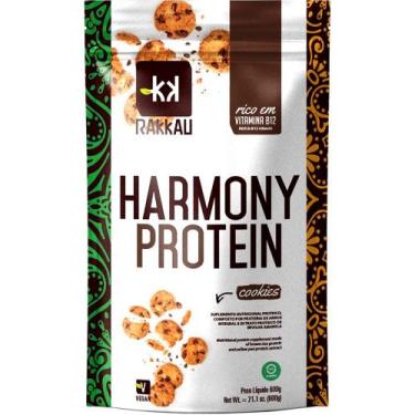 Imagem de Harmony Protein Cookies Rakkau 600g - Vegano - Proteína de Arroz e Erv