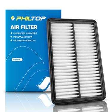 Imagem de PHILTOP Filtro de ar do motor, EAF037 (CA11259) substituição para Mazda3 (2012-2018), Mazda6 (2014-2021), CX5 (2013-2021) Naturalmente aspirado sem turbo, compatível com filtro de ar PE07-13-3A0A