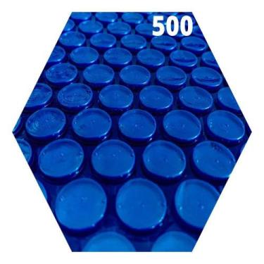 Imagem de Capa Térmica Piscina 3,5 X 3 Thermocap 500 Micra 3,5x3 AZUL - Não defi