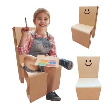 Imagem de Cadeira Infantil de Atividades Papelão 7 a 10 anos - IAAI ECOKIDS