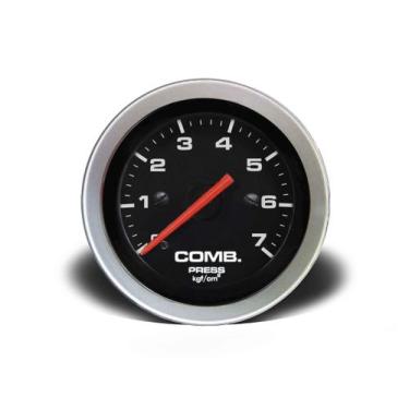 Imagem de Manômetro combustível 52mm mec 7kg sport (155207tp) cronomac - Cronoma