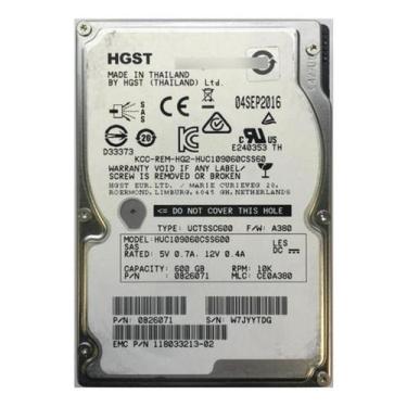 Imagem de Hd Sas 2.5 Hgst Ultrastar C10K900 Huc109060Css600 600Gb 10K - Disco Rí