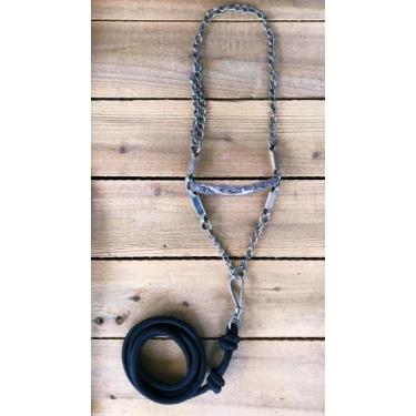 Imagem de Cabresto De Corrente Cavalo (garanhão) C - Selaria Forte
