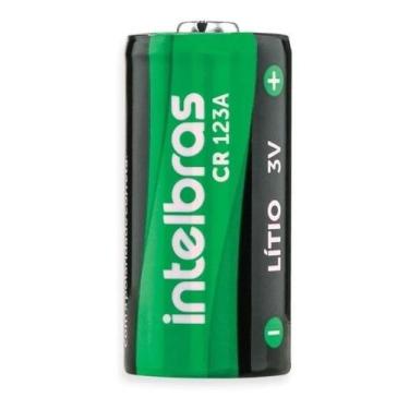 Imagem de Bateria De Lítio 3v Cr 123a Para Sensor De Alarmes Intelbras