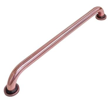 Imagem de Alças Barra De Apoio 80cm Banheiro Idoso Deficiente Rosê - Montelar Ac