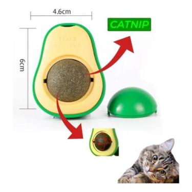 Imagem de Brinquedo Para Gatos Com Erva Do Gato Cat Nip Abacate - xtudoofertas
