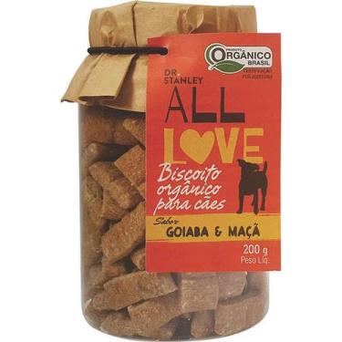 Imagem de All love - biscoito orgânico para cães goiaba & maçã - 200g - Dr. Stan