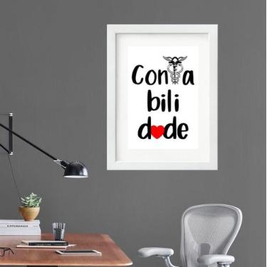 Imagem de Quadro Contabilidade - 60x48cm - Quadros On-line