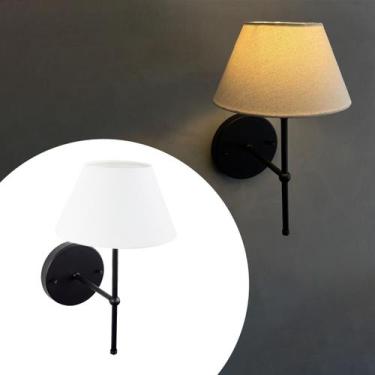 Imagem de Arandela Luminaria de Parede Classica de Sala ou Quarto Com Cupula Tec