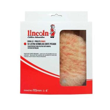 Imagem de Boina de Lã S/Interface Corte Power 6" Roto Orbital Lincoln
