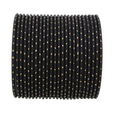 Imagem de Efulgenz Rakhi Conjunto de pulseiras indianas de presente para irmã Bollywood Bracelete de metal liso bijuteria para mulheres e meninas Raksha Bandhan presente para Bhabhi, 2-2, Metal, não conhecido