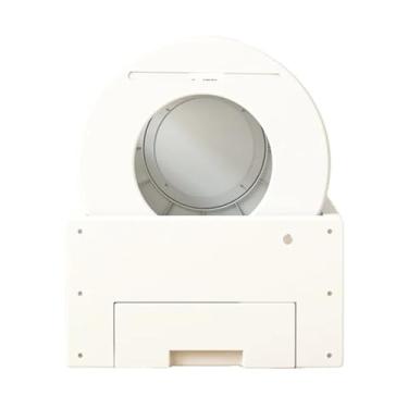 Imagem de Comadres para gatos com autolimpeza automática e compartimento inteligente de grandes dimensões - WC fechado para animais de estimação(Upgraded Version)