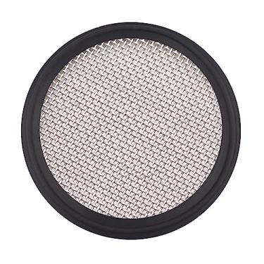 Imagem de DERNORD 7,6 cm Junta sanitária Viton com tela inoxidável - Trevo de grampo triplo (100 malhas), 20 Mesh