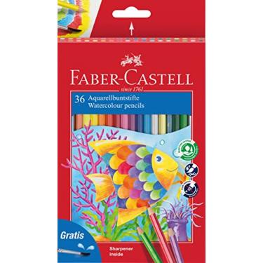 Imagem de Faber Castell Design Series Aquarelle Water Color Pencils - 36 Shades