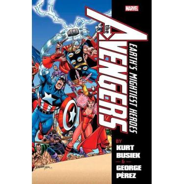 Imagem de Livro - Os Vingadores Por Kurt Busiek E Geroge Pérez (Omnibus)