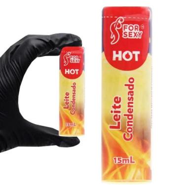 Imagem de Gel Hot Comestível de Leite Condensado Saboroso 15Ml ForSexy - Aphrodi