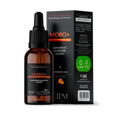 Imagem de Moro+ Sublingual em Gotas 30mL ELLYM NUTRITION Sabor Laranja com Extrato Picolinato Cromo Efeito Rápido