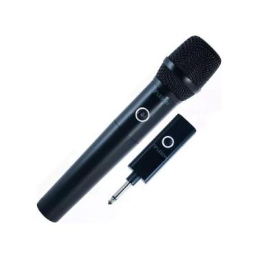 Imagem de Microfone Sem Fio Dinâmico AR100 HT na cor Preta Leson - 2AMAR100P