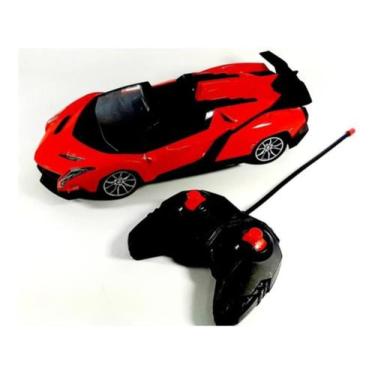 Imagem de Carrinho de Corrida Controle Remoto Carro Lamborguini Vermelho - Magal