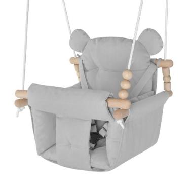Imagem de Balanço Infantil HAPPY PIE PLAY&ADVENTURE - Cinza - 6 a 36 Meses