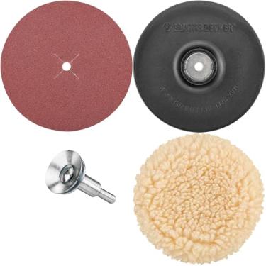 Imagem de Black Decker Conjunto de Lixamento e Polimento Black Decker, Kit com 6 Itens, Modelo U1450