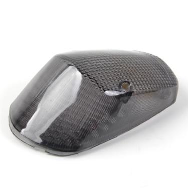 Imagem de Lanterna traseira de LED fumê compatível com Honda SABRE 1100 2000-2008, DELUXE 750 AERO 1998-2002, SHADOW ACE 750 2002-2003, VALKYRIE TOURER 1997-2003, luz traseira de freio de seta integrada