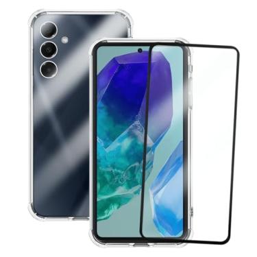 Imagem de Kit Capinha Capa Antiqueda Compatível com Samsung Galaxy M55 + Película de Vidro 3D