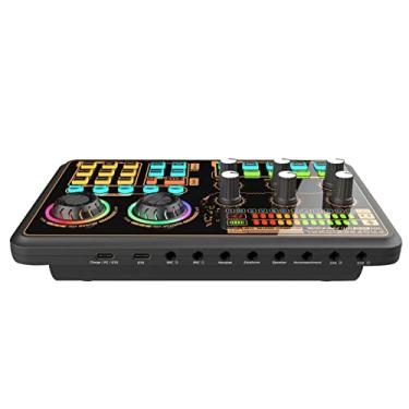 Imagem de Mixer de áudio, Placa de Som Externa Digital de Multi -função para Gravação de Smartphone de Computador para Smartphone