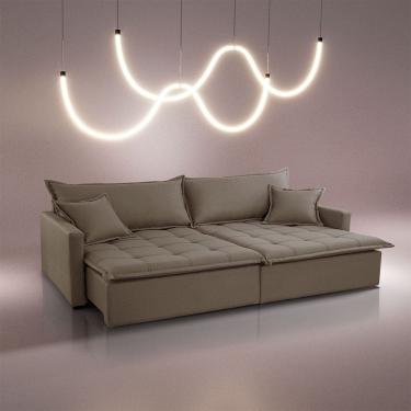 Imagem de Sofá Cama Flora 02 Módulos de 100cm Br 15cm Meu Sofá Online