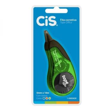 Imagem de Corretivo Fita Office 10M Verde - Cis