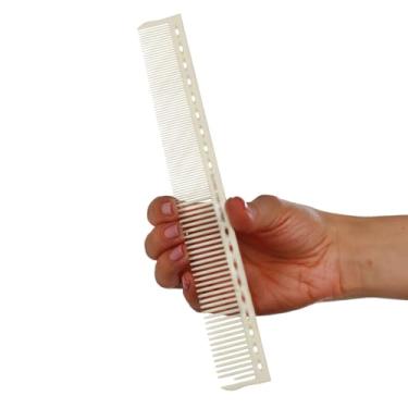 Imagem de Allegro Combs Expert – Barbeiro profissional para corte de cabelo, estilo de barba e corte de dentes largos e finos sobre pente 1 peça (cabeleireiro 8,6 polegadas nº 86)