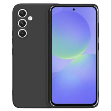 Imagem de Capinha Premium Aveludada Compatível Samsung Galaxy A36 Capa Preta