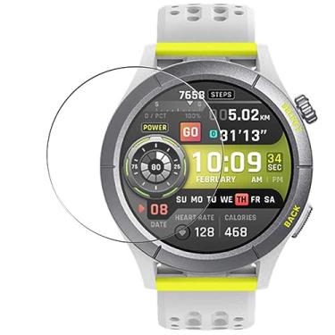 Imagem de Pacote com 3 protetores de tela Puccy, compatível com o protetor de filme TPU Amazfit Cheetah (não é protetor de vidro temperado)